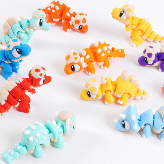 3D Printed Cartoon Tyrannosaur - 3D Printing Household Items review and price