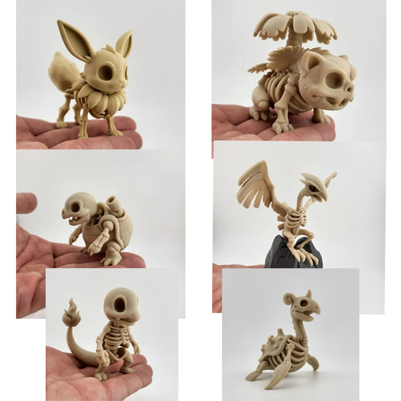 Pokémon Fossil Bone Model Eeve - 3D Printing Mockup review and price
