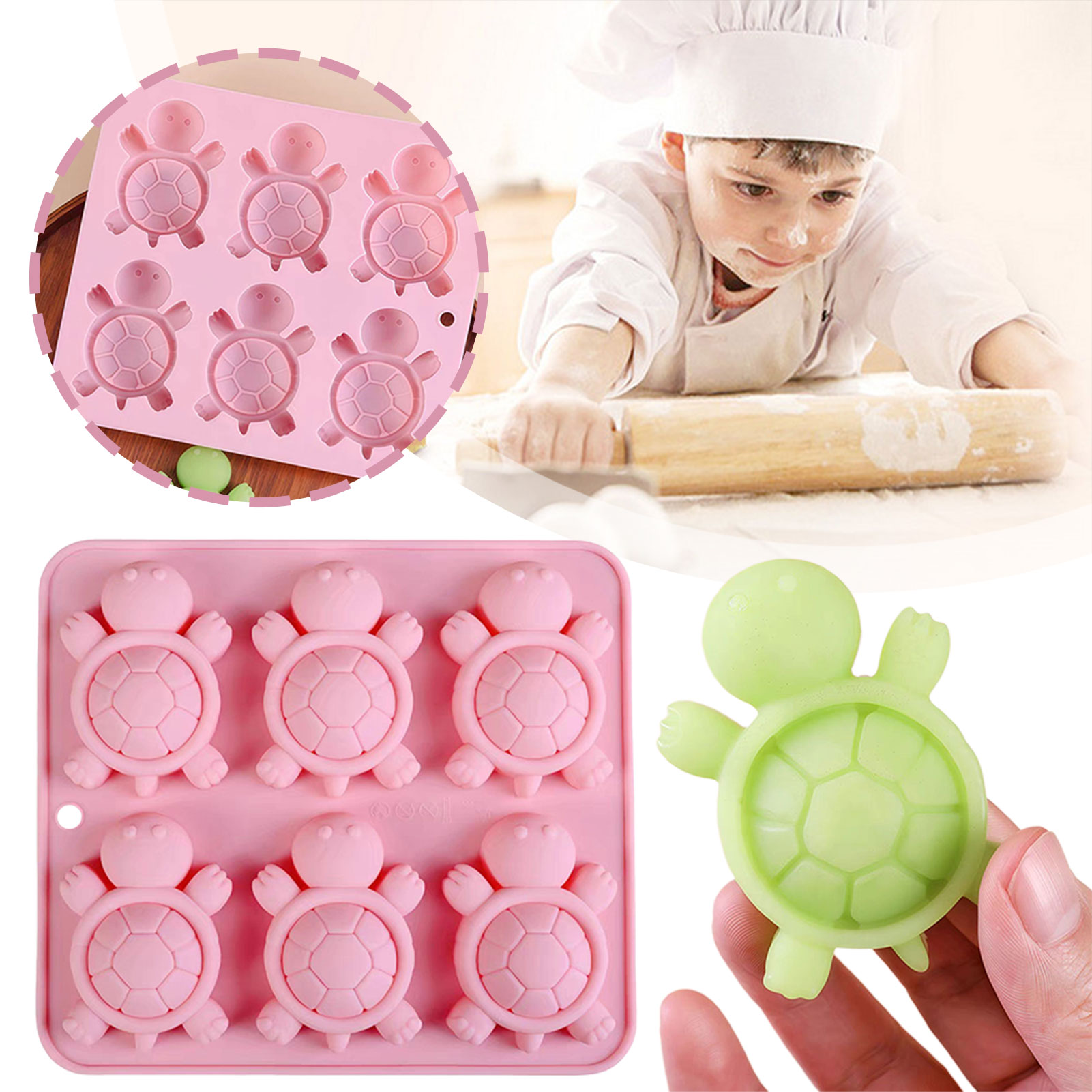 Turtles Ice Tray 3D Tortoises  - 3D Printing Voc review and price
