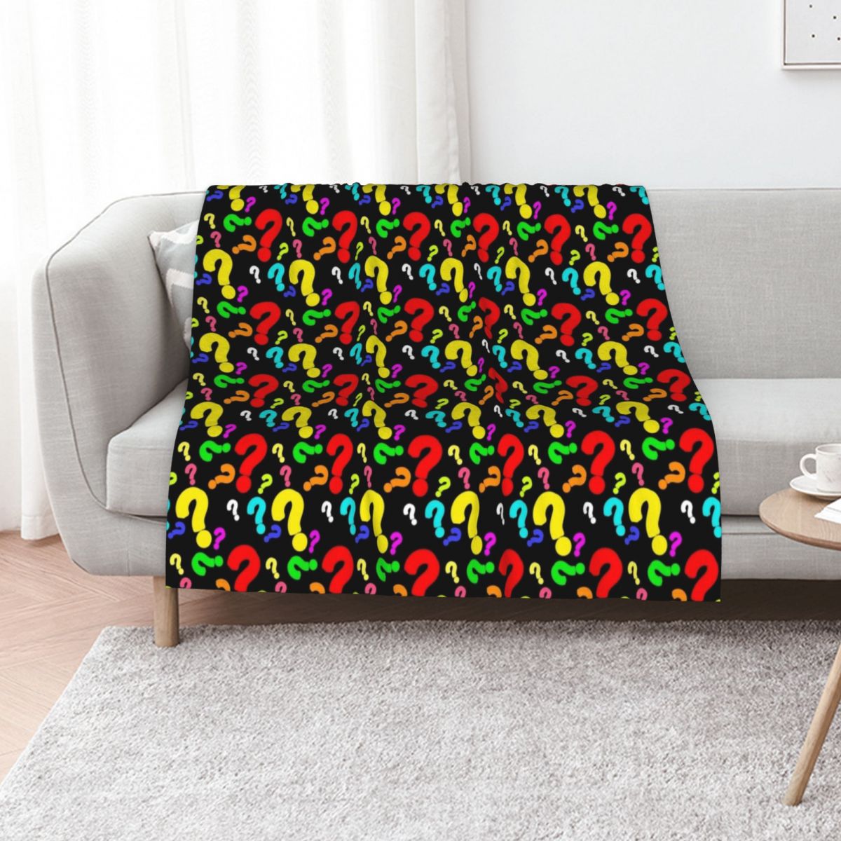 Colorful Question Mark Pattern - 3D Printing Qr Code review and price