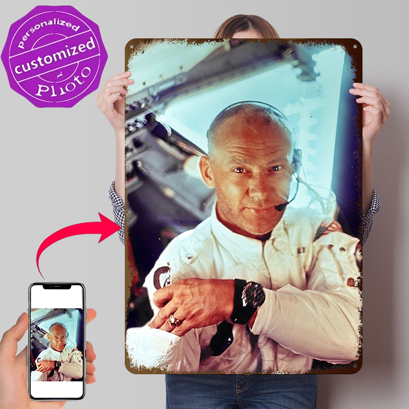 NASA Astronaut Buzz Aldrin Pos - 3D Printing Qr Code review and price