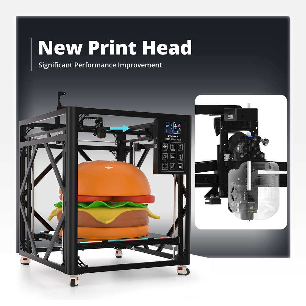 Tronxy VEHO-800-12 or PRO Larg - 3D Printing File review and price