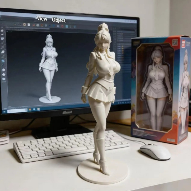 3D Printing Mockup - 3D printing pure desire ornament, high
