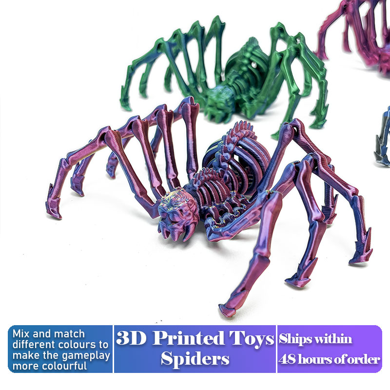 Articulated 3D Printed Spider  - 3D Printing Household Items review and price