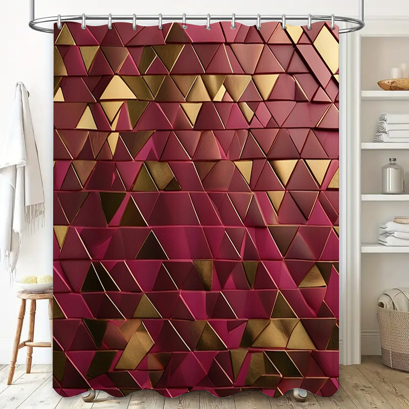 Luxury 3D Triangle Shower Curt - 3D Printing Aliexpress review and price