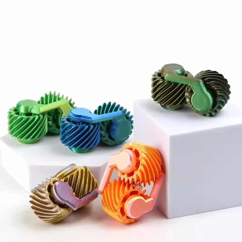 3D Printed Fidget Spinner Fing - 3D Printing Gears review and price