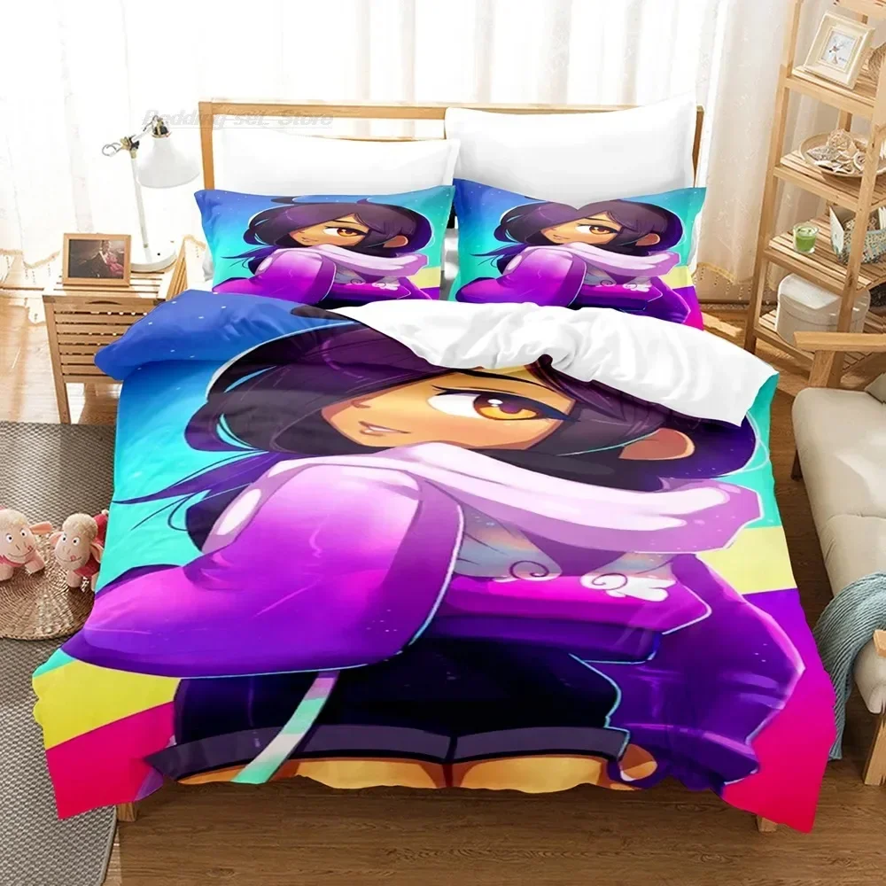 Aphmau bedding set bed sheet s - 3D Printing Aliexpress review and price