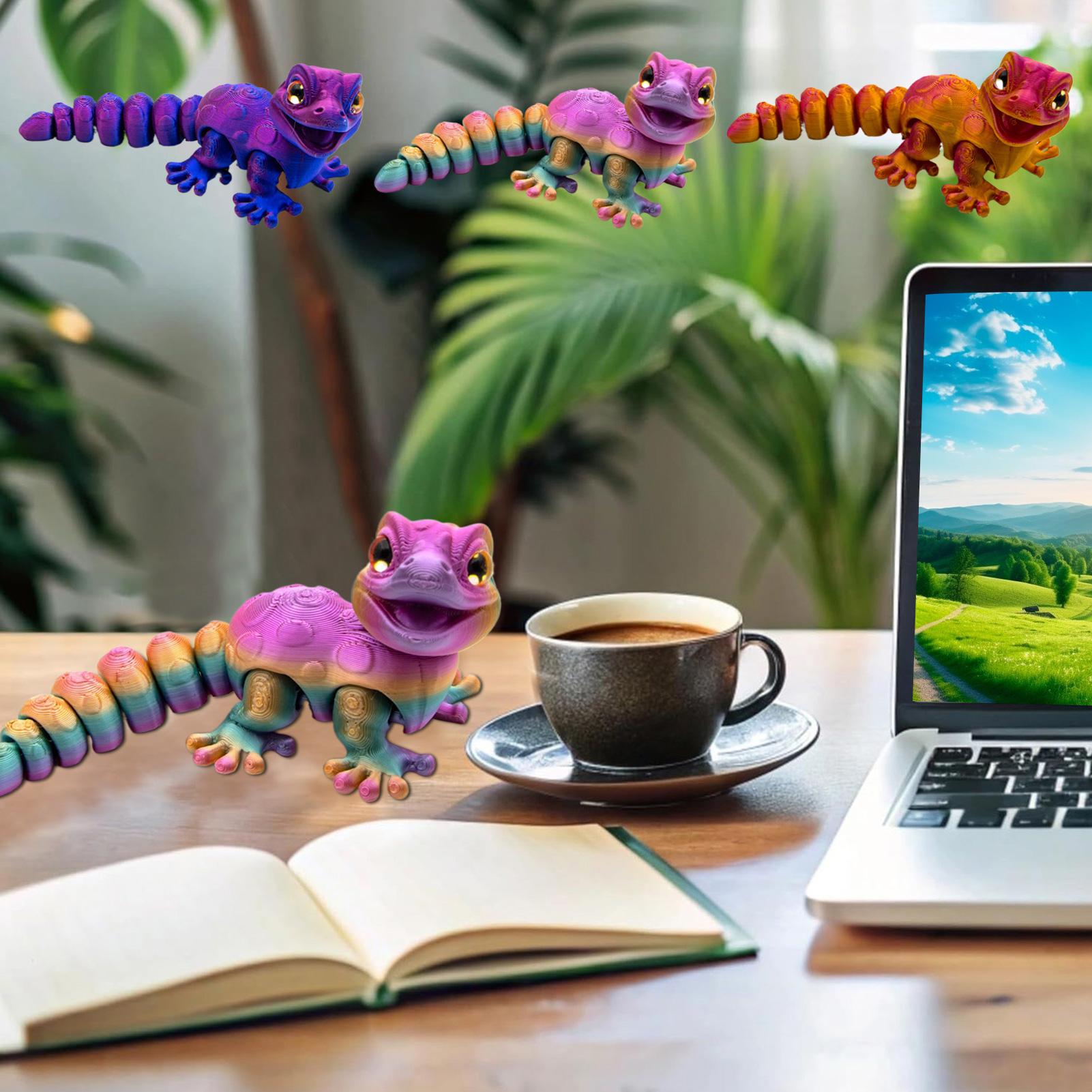 3D Printed Gecko Figurine Liza - 3D Printing Mockup review and price