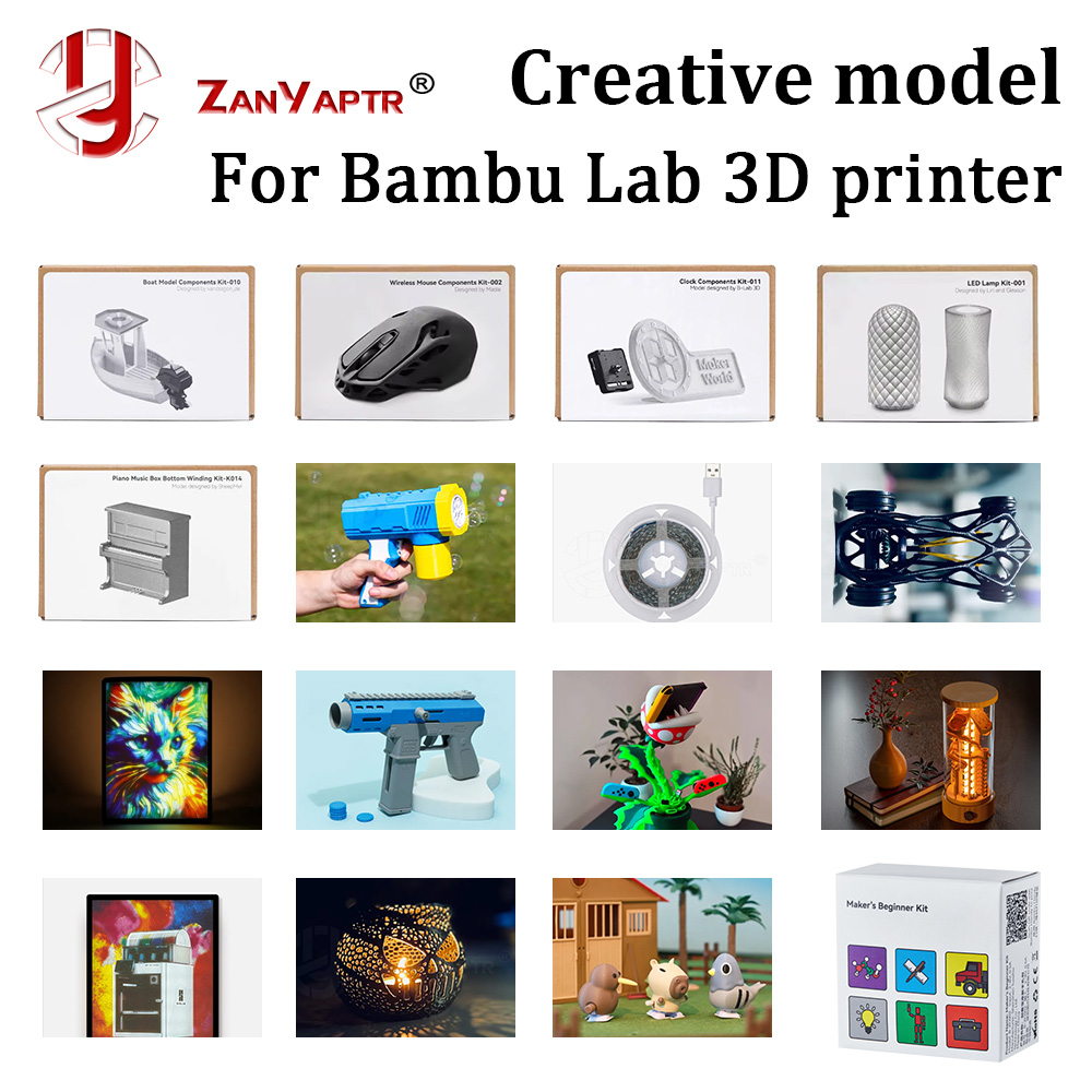 For Bambu Lab DIY Creative Mod - 3D Printing Bambu review and price
