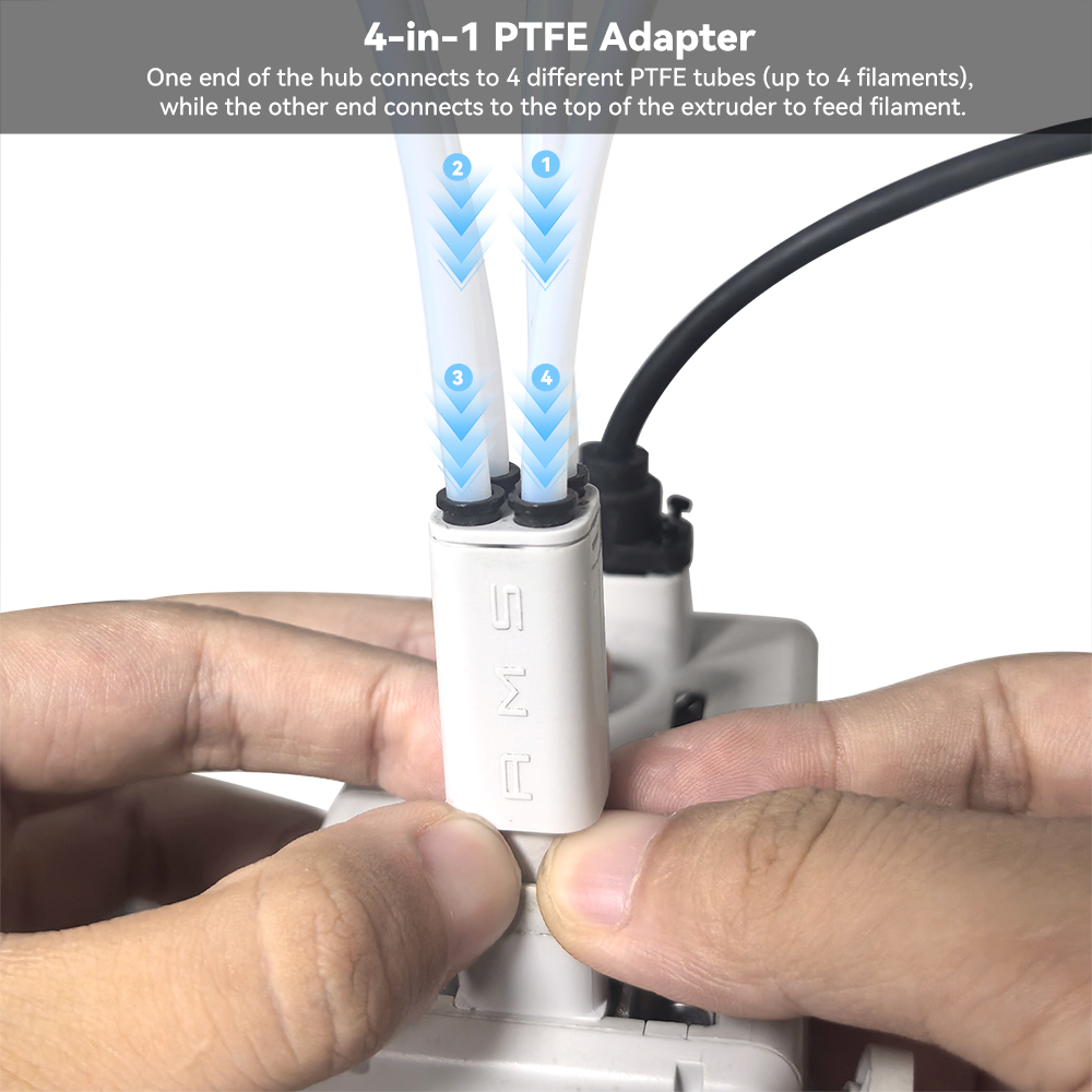 Upgraded 4-in-1 PTFE AdapterFo - 3D Printing Bambu review and price