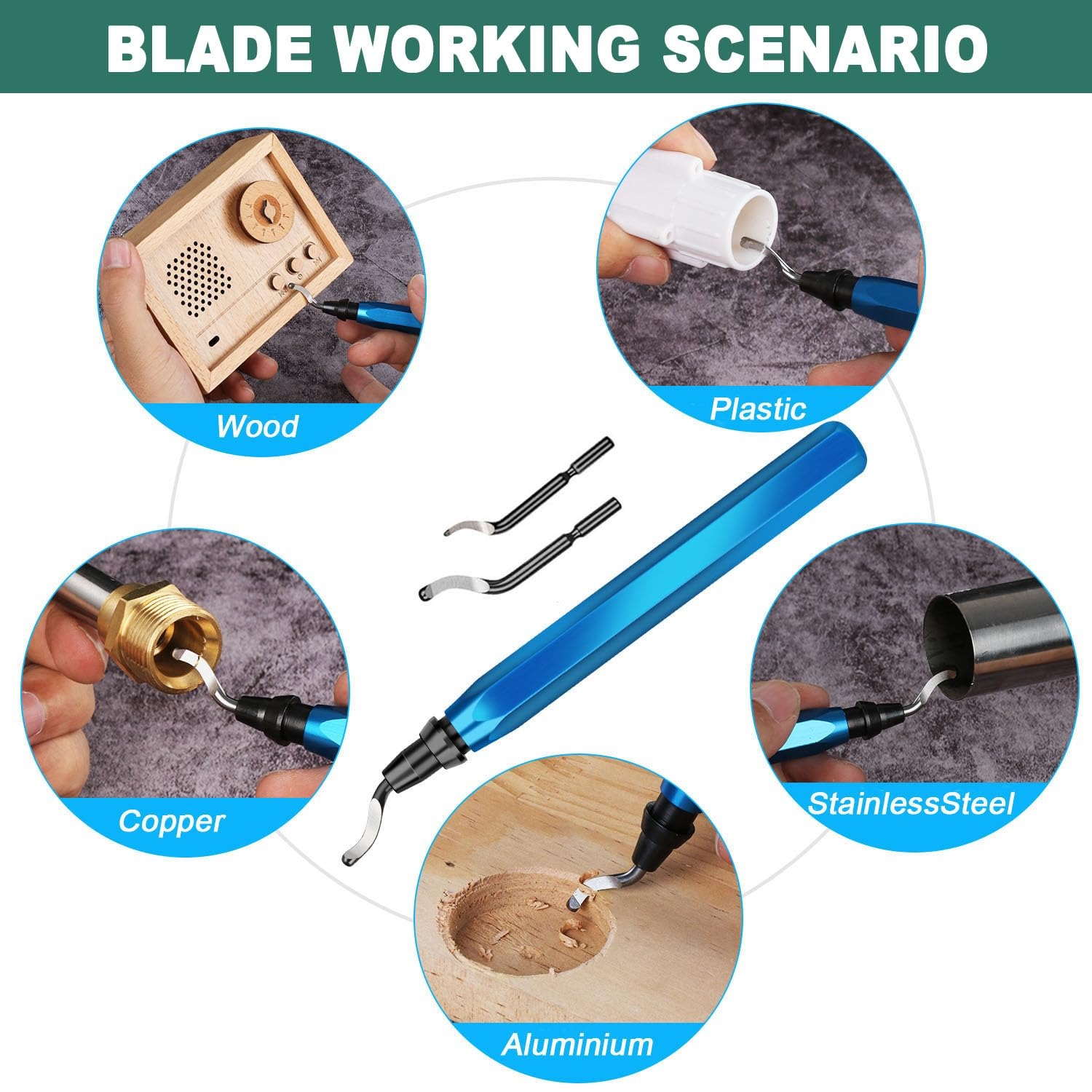 Deburring Tool Set with 11Pcs  - 3D Printing File review and price