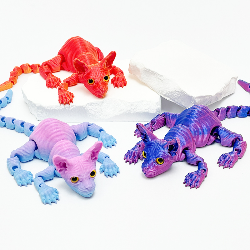 Realistic 3D Printed Sphynx Ca - 3D Printing Household Items review and price