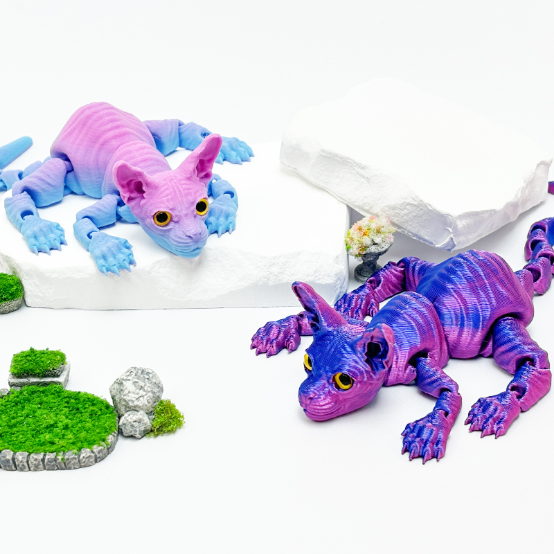 Realistic 3D Printed Sphynx Ca - 3D Printing Household Items review and price