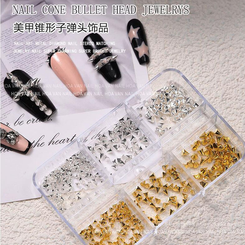 6Grids 3D Punk Metal Rivet Nai - 3D Printing Jewellery review and price