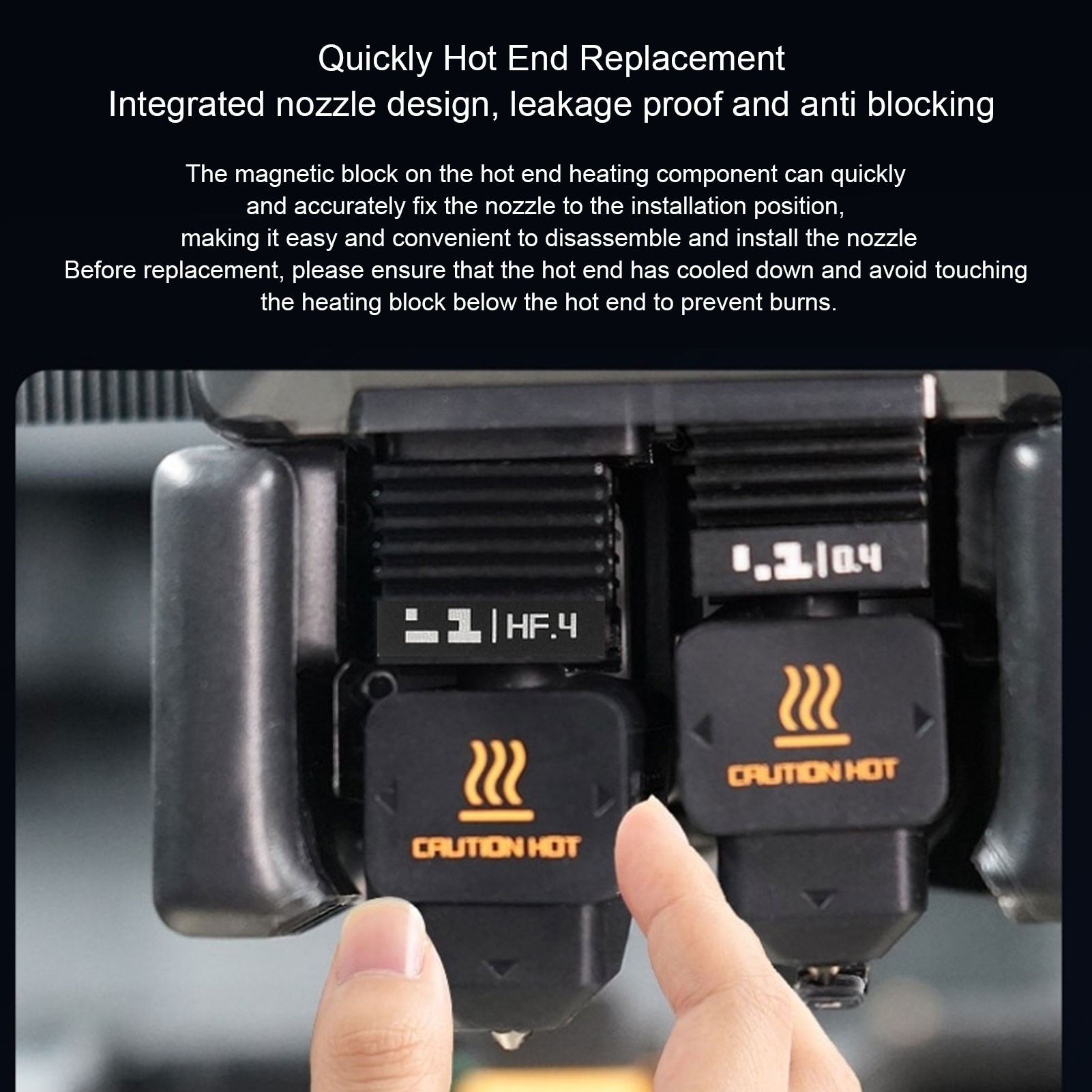 High Flow Hotend Replacement f - 3D Printing Bambu review and price