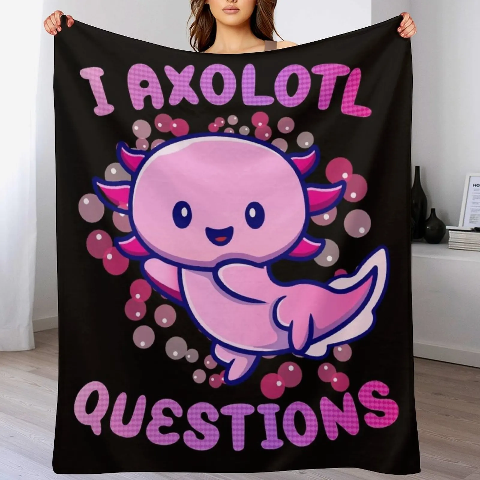 i axolotl questions Throw Blan - 3D Printing Questions review and price