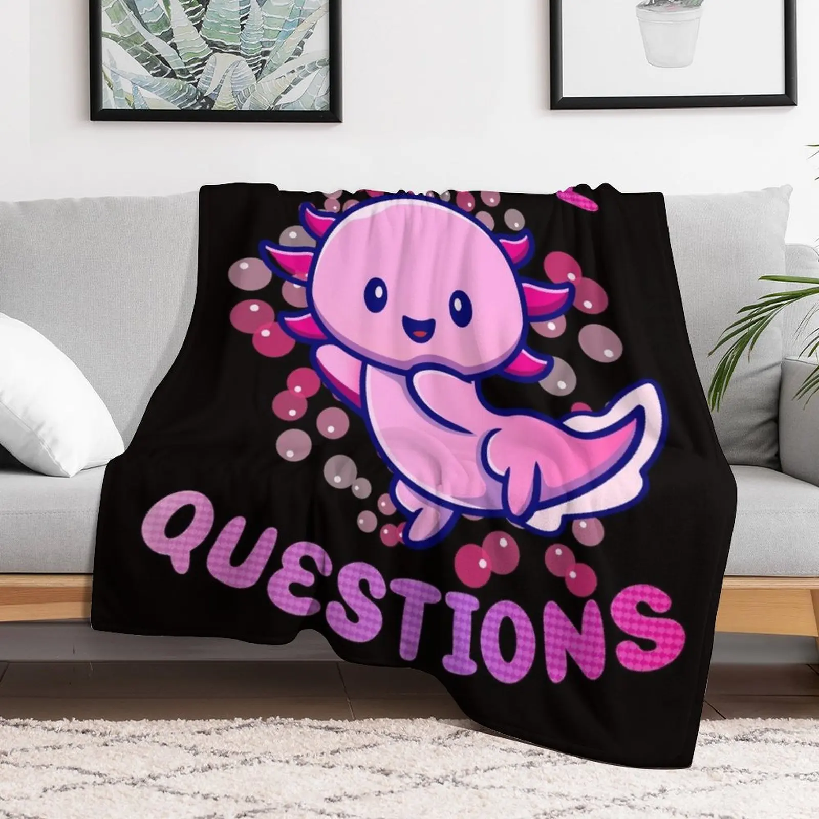 i axolotl questions Throw Blan - 3D Printing Questions review and price