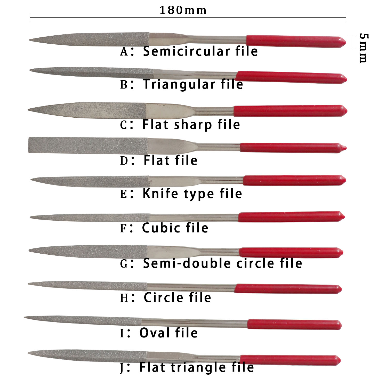 10Pcs Diamond Needle File Set  - 3D Printing File review and price