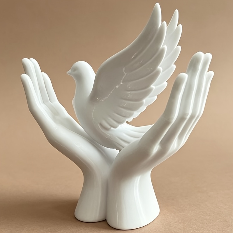 1-Piece Peace Hand Statue with - 3D Printing Mockup review and price