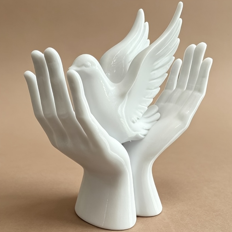 1-Piece Peace Hand Statue with - 3D Printing Mockup review and price