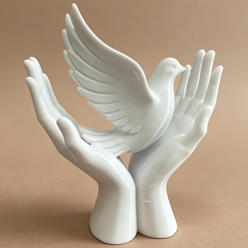 1-Piece Peace Hand Statue with - 3D Printing Mockup review and price