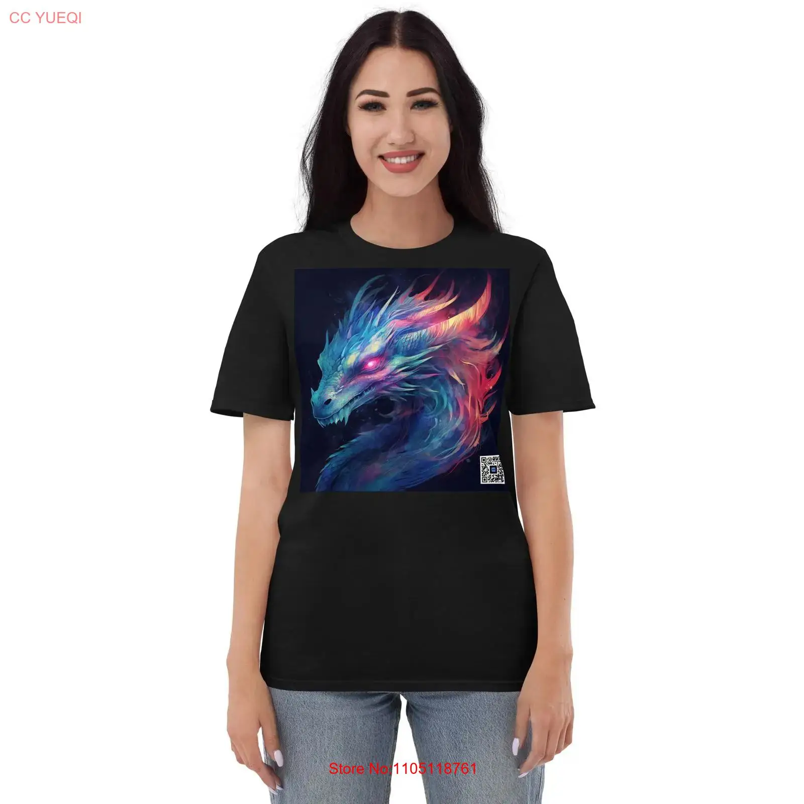 Dragon T Shirt smartphone came - 3D Printing Qr Code review and price