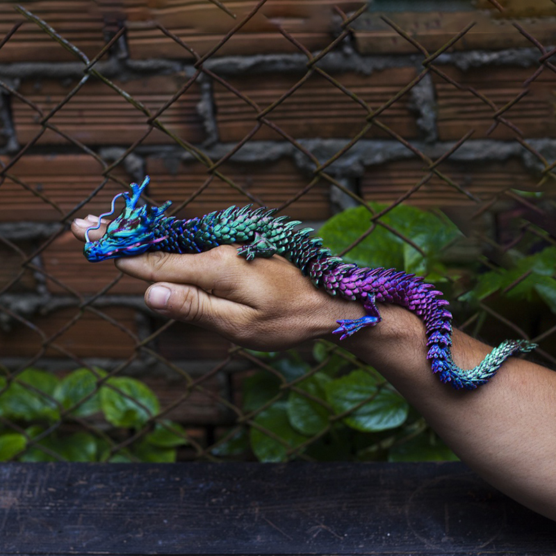 3D Printing Dragon Model Craft - 3D Printing Household Items review and price