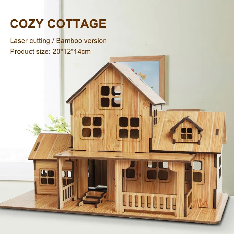 3D Wooden Puzzle Model GamesCo - 3D Printing Bambu review and price
