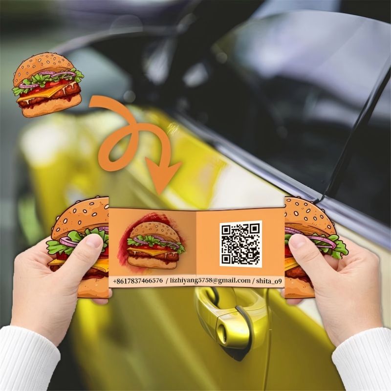 Custom 3D Pop-up Business Card - 3D Printing Qr Code review and price