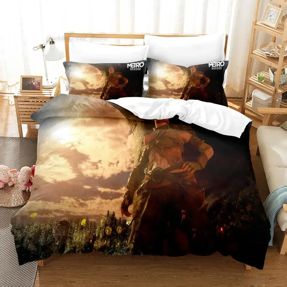Metro exodus Bedding Set Singl - 3D Printing Aliexpress review and price