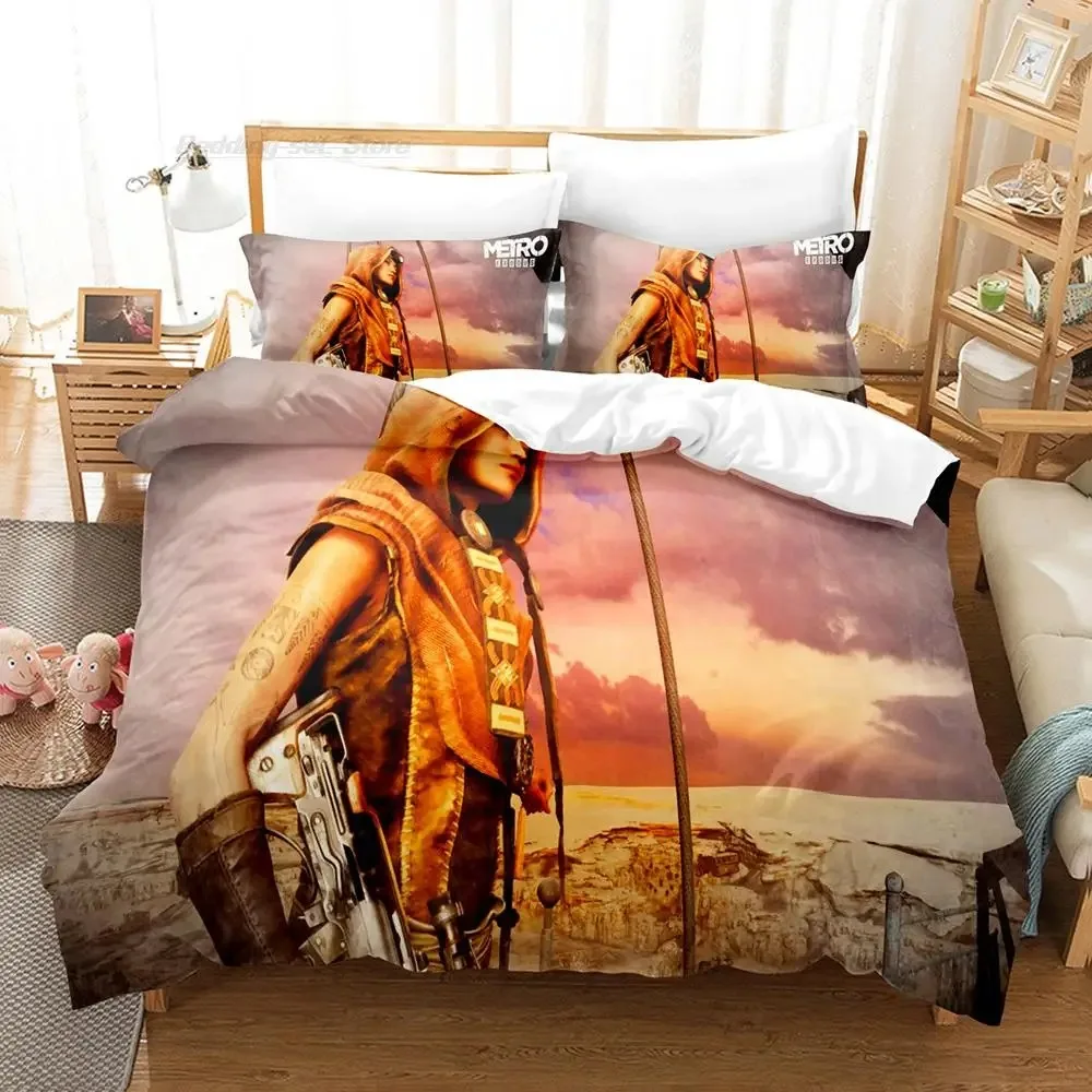 Metro exodus Bedding Set Singl - 3D Printing Aliexpress review and price
