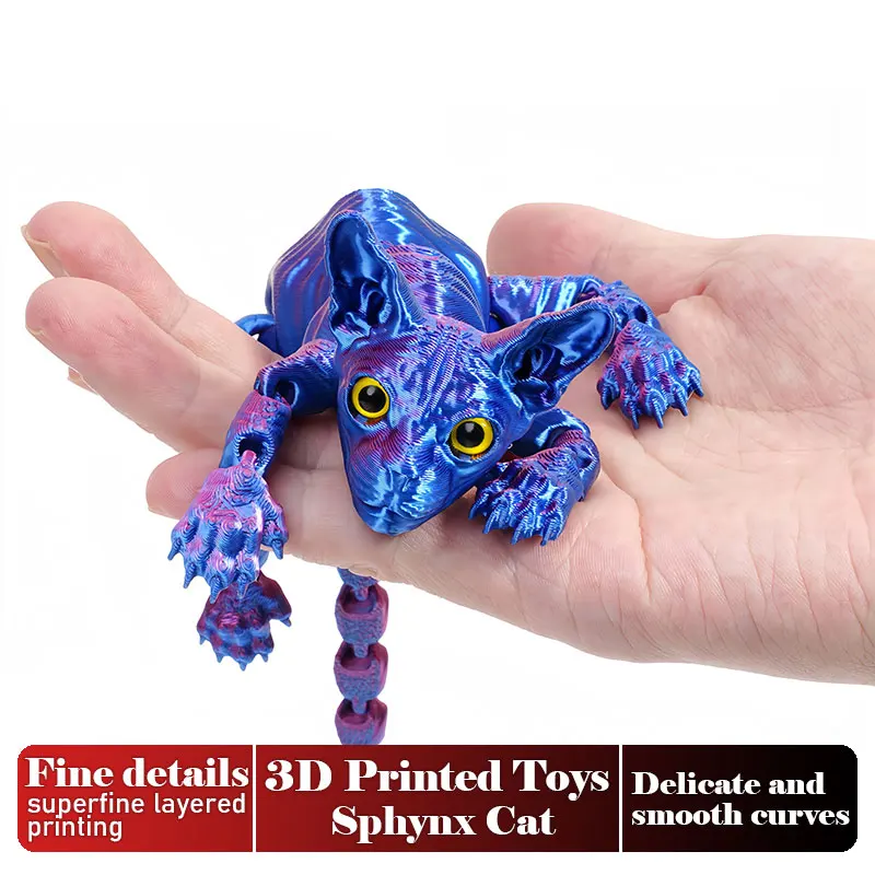 3D Printed Cat Realistic Multi - 3D Printing Household Items review and price