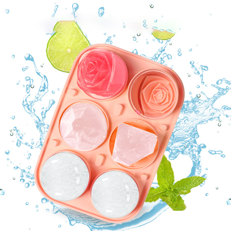 3D Rose Diamond Round Ice Cube - 3D Printing With Silicone review and price