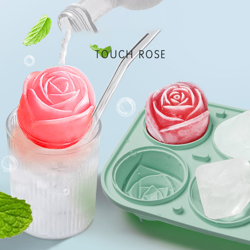 3D Rose Diamond Round Ice Cube - 3D Printing With Silicone review and price