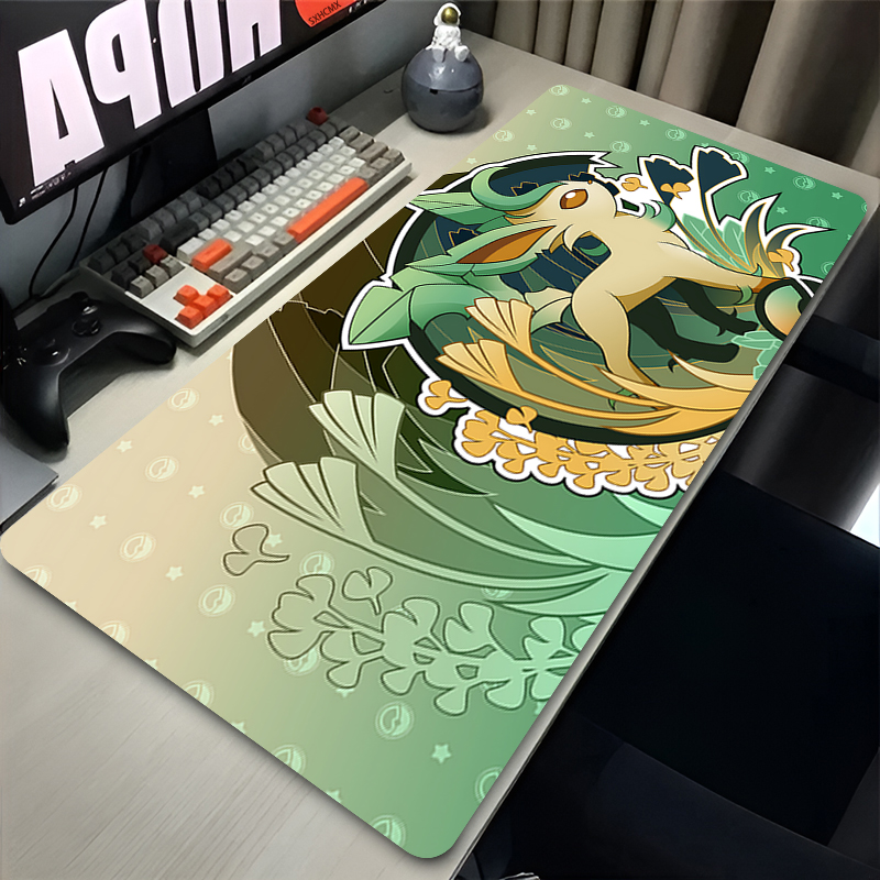 Mouse Pad Gamer P-pokemon Leaf - 3D Printing Keyboard review and price
