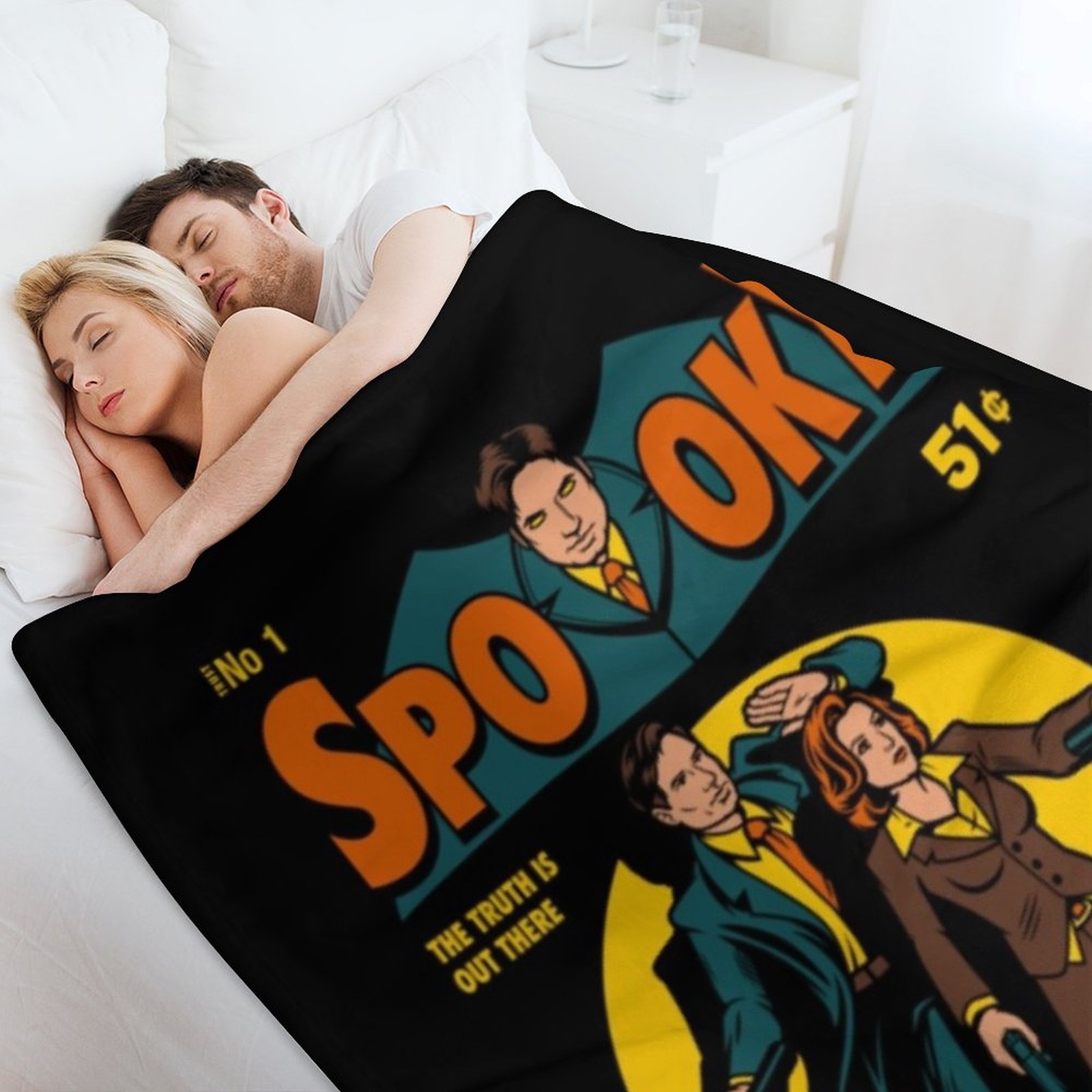 X Files, Spooky Comic Throw Bl - 3D Printing File review and price