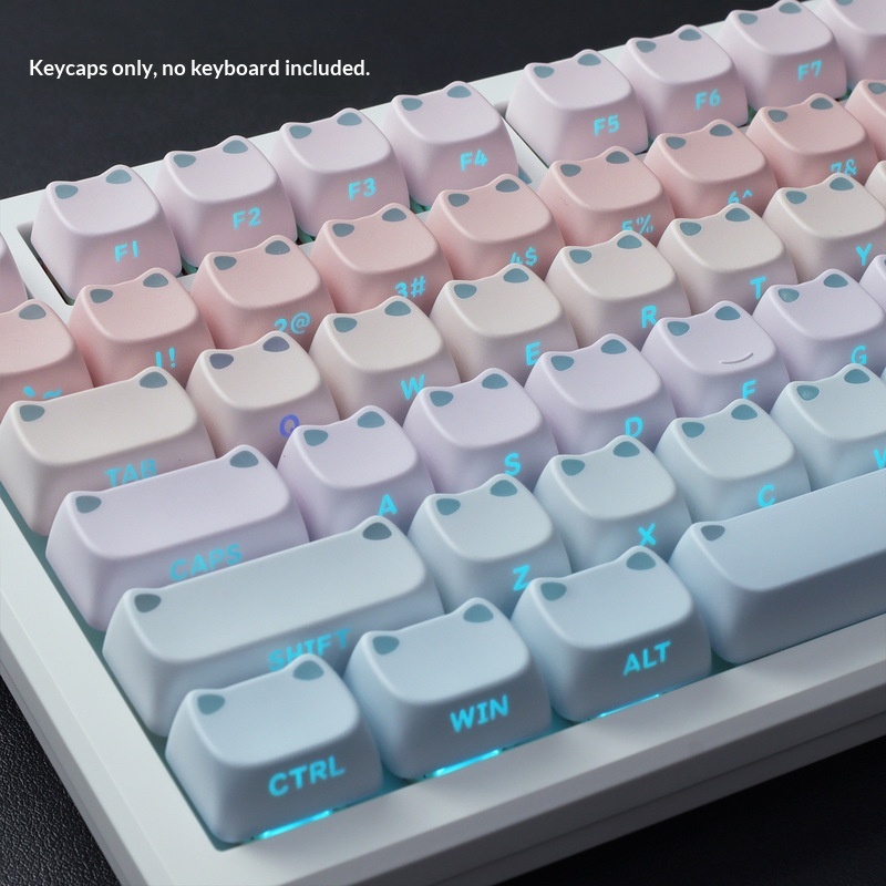 113 Key MAO Cute Cat Ear Trans - 3D Printing Keyboard review and price