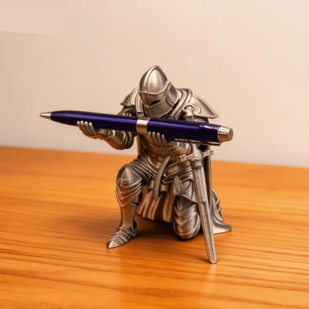 Funny Kneeling Knight Pen Hold - 3D Printing Pen review and price