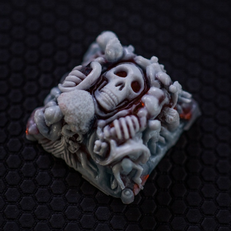 Gameboy Custom Skeleton Resin  - 3D Printing Keyboard review and price