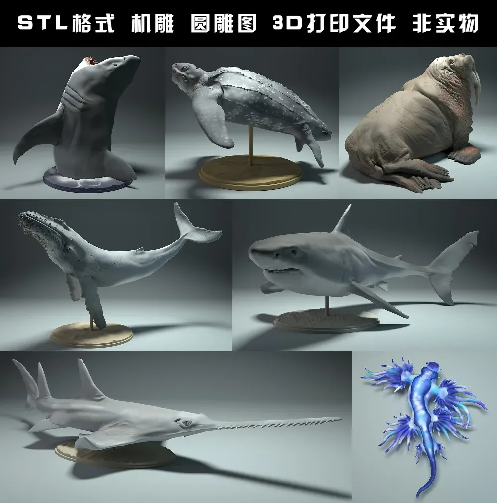 animals, polar bear, takin, wo - 3D Printing File review and price