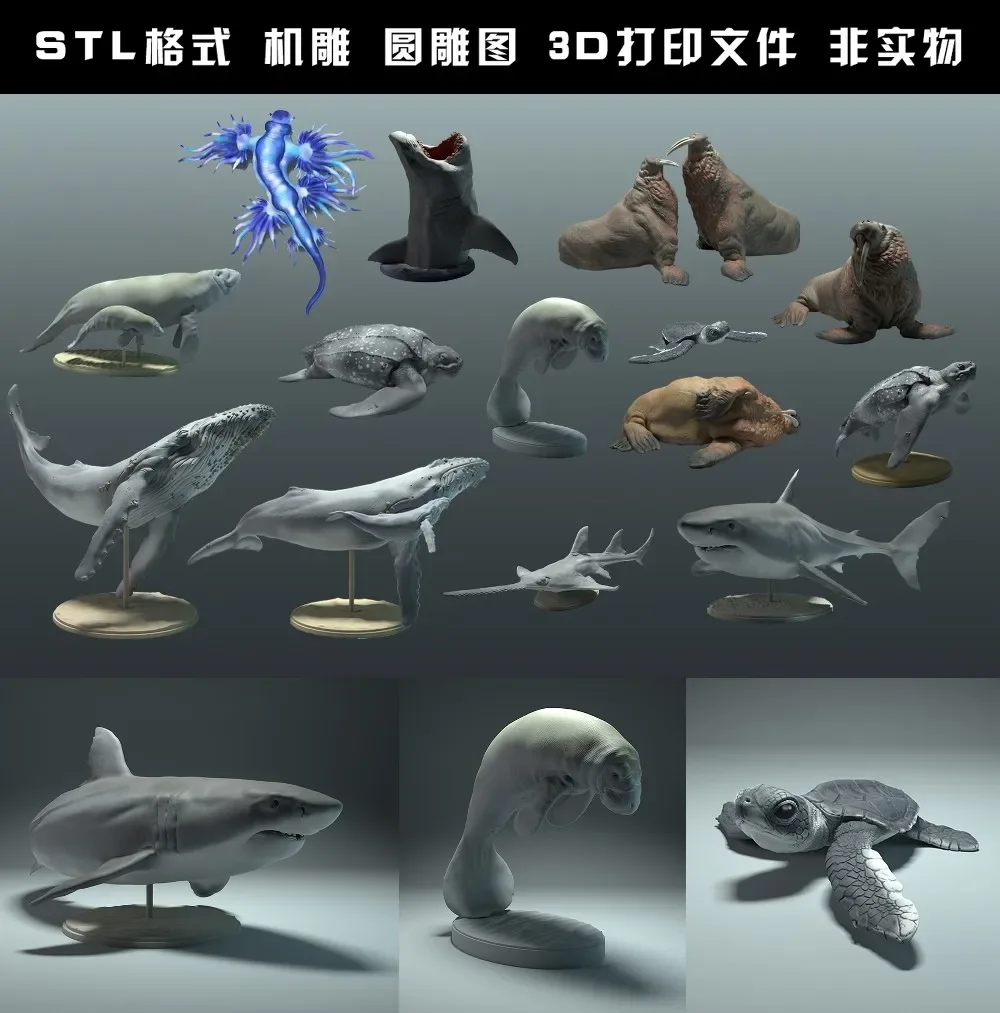 animals, polar bear, takin, wo - 3D Printing File review and price