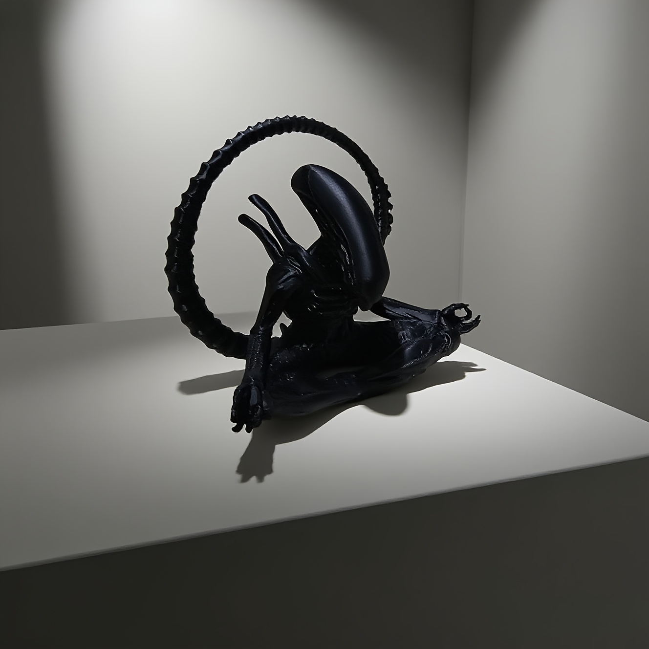Meditating Alien Figurine 3D P - 3D Printing Household Items review and price