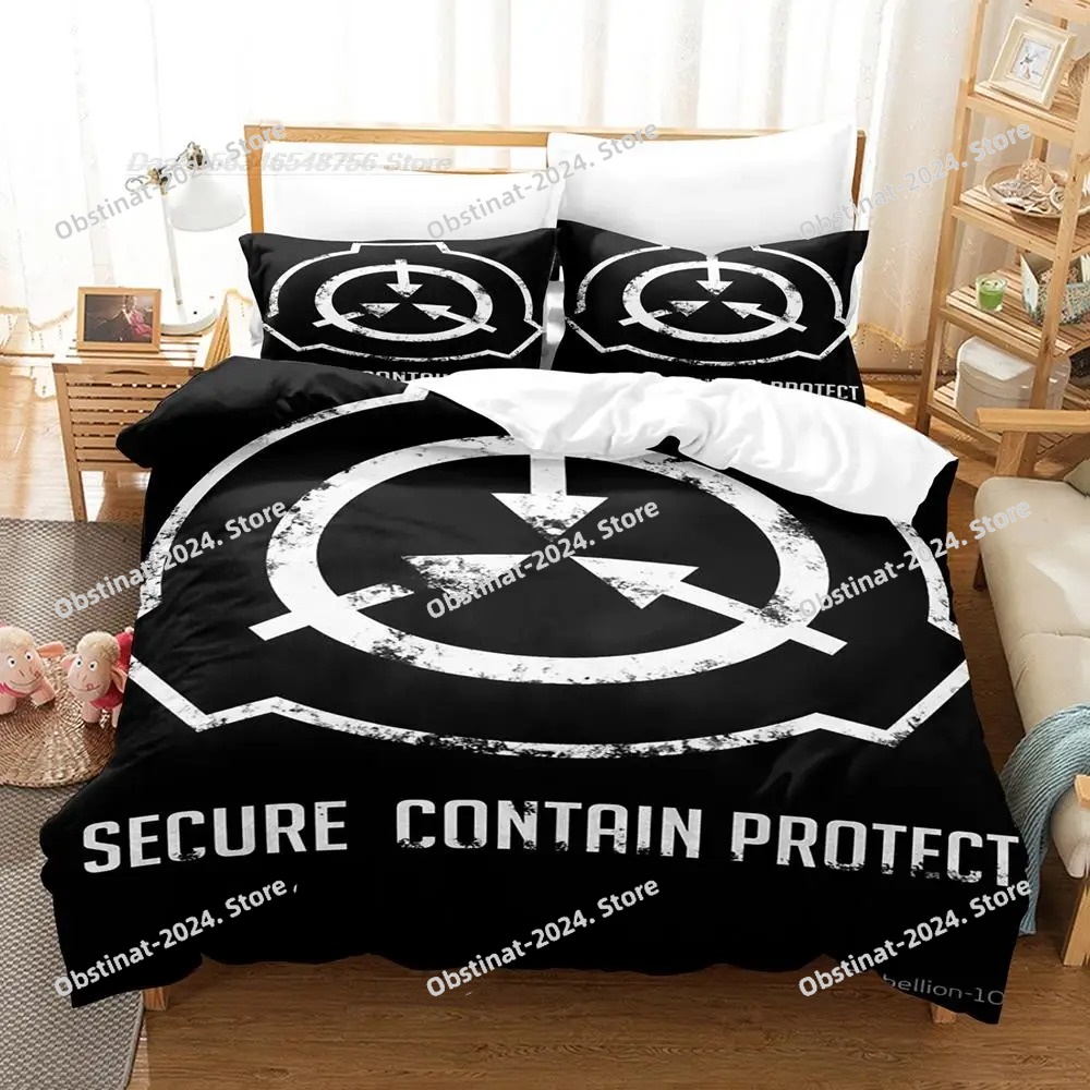 SCP bed sheet set funda nordic - 3D Printing Aliexpress review and price