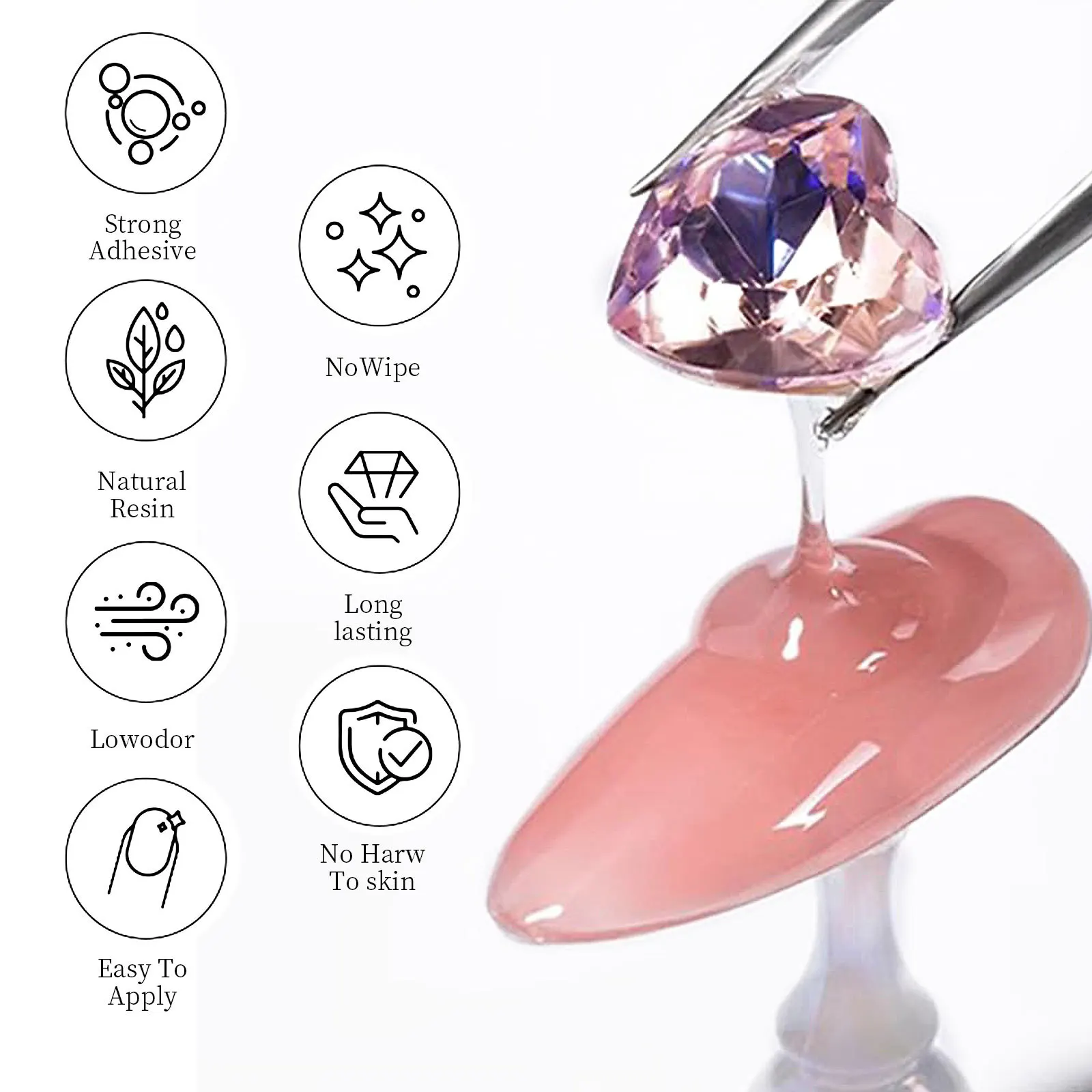 Nail Rhinestone Glue Gel for D - 3D Printing Jewellery review and price