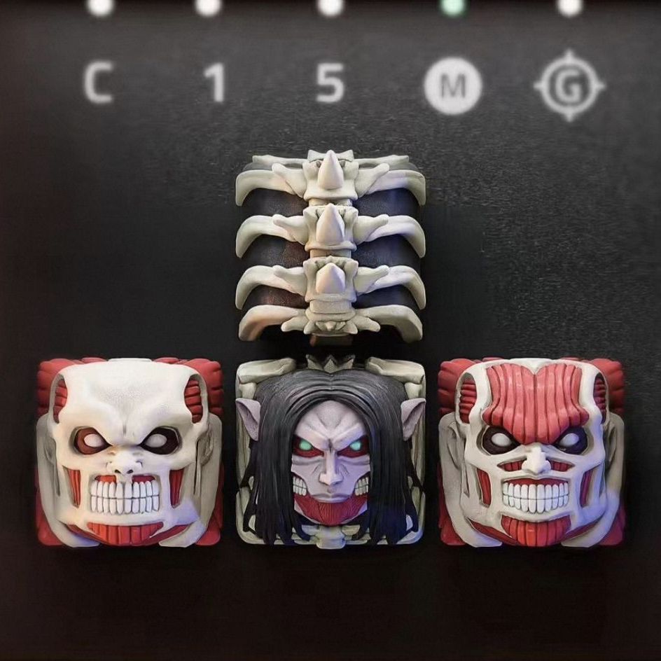 NEW Attack on Titan Co branded - 3D Printing Keyboard review and price