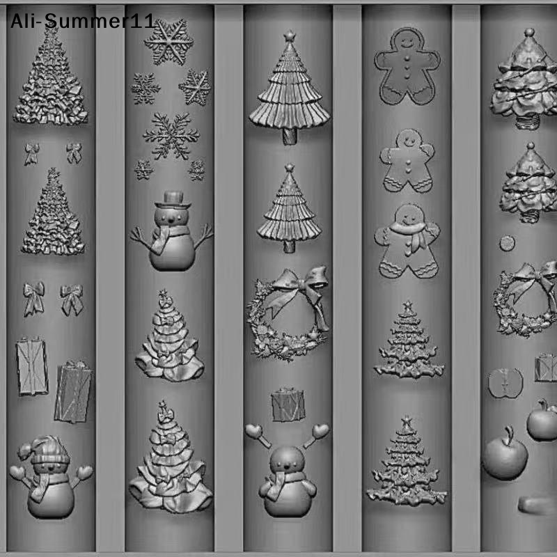 【Wq0】】1 Piece Christmas Nail A - 3D Printing With Silicone review and price