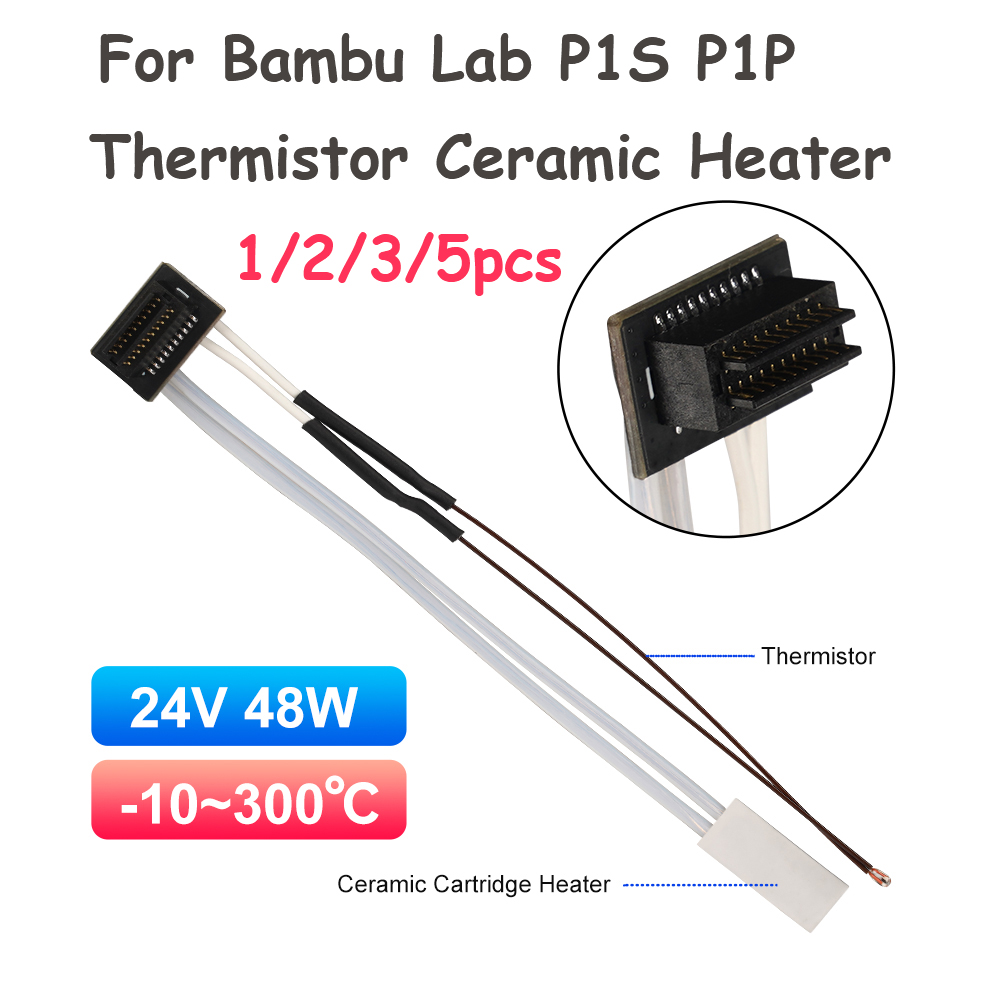 For Bambu Lab P1S P1P Thermist - 3D Printing Bambu review and price