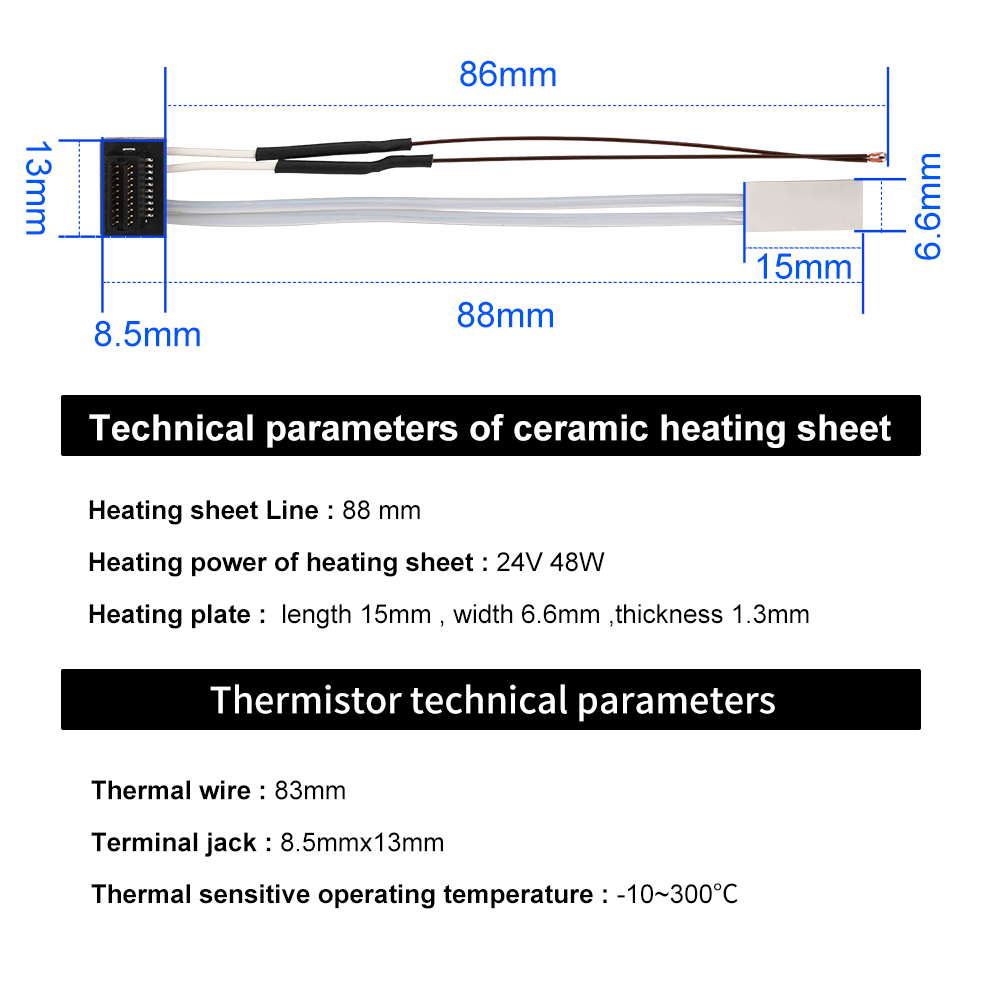 For Bambu Lab P1S P1P Thermist - 3D Printing Bambu review and price