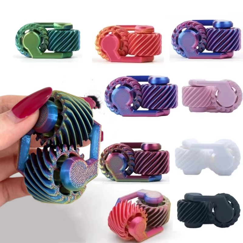 1PCS 3D Printed Fidget Spinner - 3D Printing Gears review and price