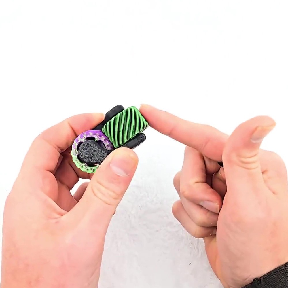 1PCS 3D Printed Fidget Spinner - 3D Printing Gears review and price
